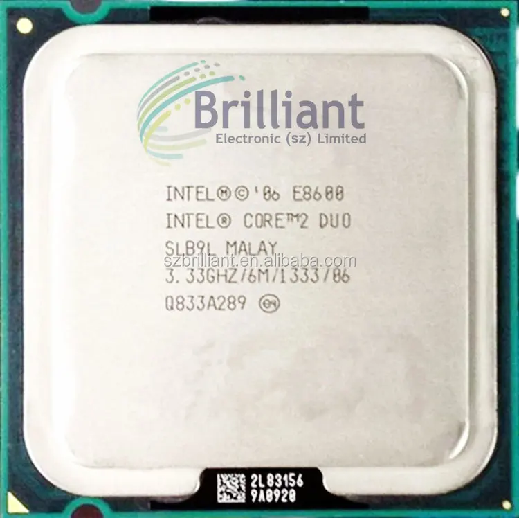 for Intel Core 2 Duo E8600 CPU Processor (3.33Ghz/ 6M /1333GHz) Socket 775