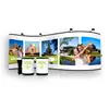 3*3 3*4 Aluminum Type folding spring pop up banner stand magnetic Expo Displays and Event Display