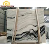 Panda white marble 2cm slab stocked raw mable slab price