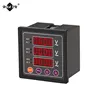 three-row LED display digital panel voltage meter three-phase electrical voltmeter 96*96mm