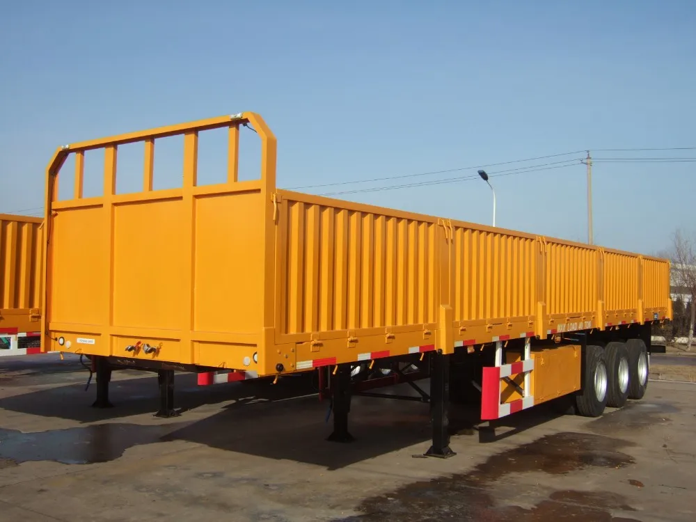 CIMC Cargo trailer with high side wall to pakistan, View Cargo fence