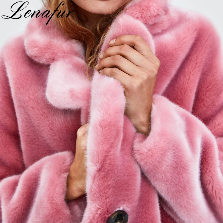 pink soft coat