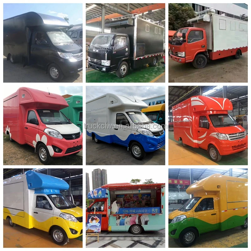 Mobile Kebab Van / Coffee Vending Kiosk / Mobile Food Truck For Sale