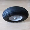 Anti-slip 4.00-6 small solid rubber wheel for trolley cart