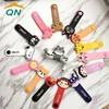 Hot sale plastic airtight bag sealing clip earphone USB cable holder cable organizer winder