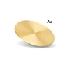 High purity gold (Au) target for plasma sputtering head