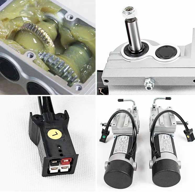 
OEM manufacturer good quality low noise high power 24v dc geared motor for electric wheelchair 