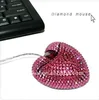 new arrival heart-shaped USB computer mouse