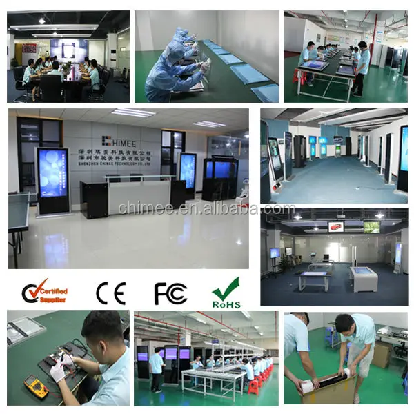 55inch interactive android all in one pc tv computer hardware & software touch