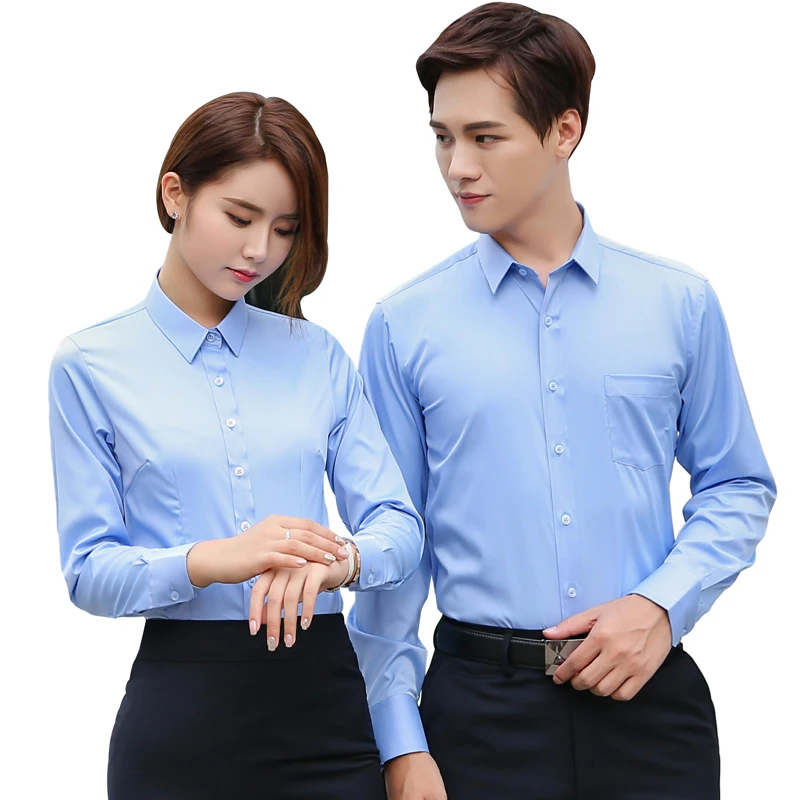 

Multiple colors long sleeve formal shirts for bank office and company uses, 7 colors