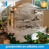 Laser cutting machine ho scale model supportive, scale model 1:50 for apartment building