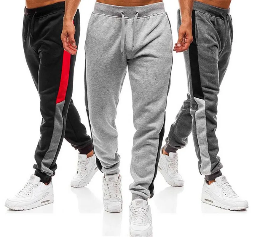 

Men Sports Pants Long Trousers Tracksuit Fitness Workout Joggers Gym Sweatpants