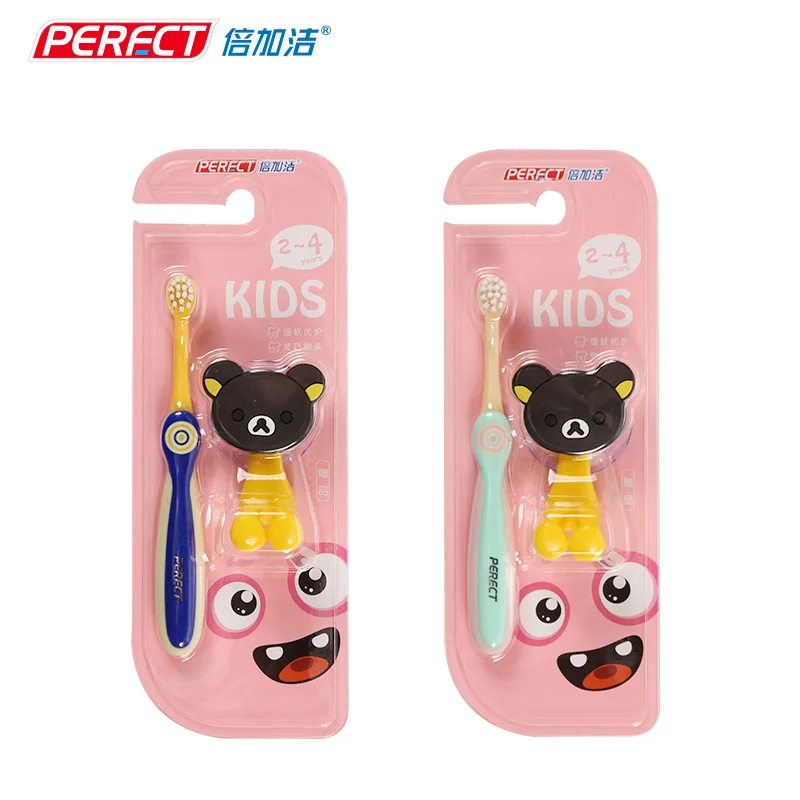 

Cute Toothbrush Holder Kids Hanging Cartoon Children Soft, Customized