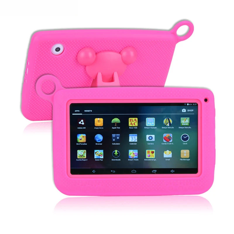 Colorful OEM custom logo 7 inch android learning education kids tablet