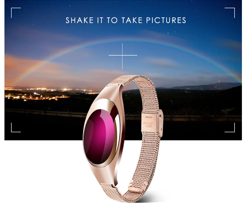 Z18 Smart Bracelet For Woman With Blood Pressure Heart Rate Monitor