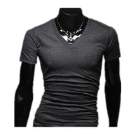 

stock low prices New Brand T shirt European/USA Size Fashion Fitness T Shirt Men 10 Colors Cotton Trends t-shirts