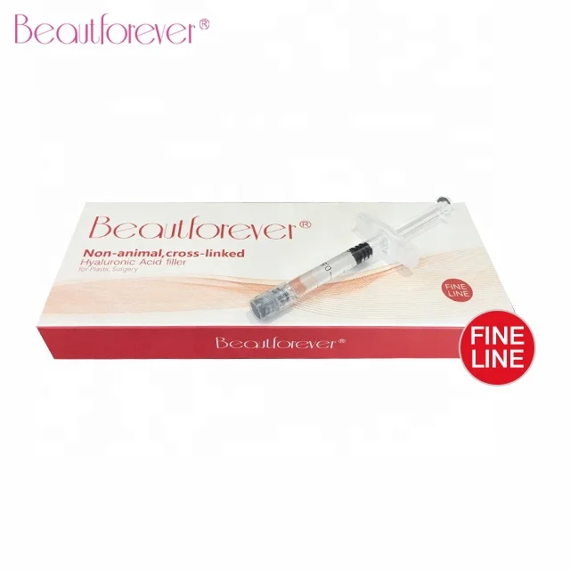 

Beautforever Hyaluronic acid injectable gel filler for wrinkle removal, N/a