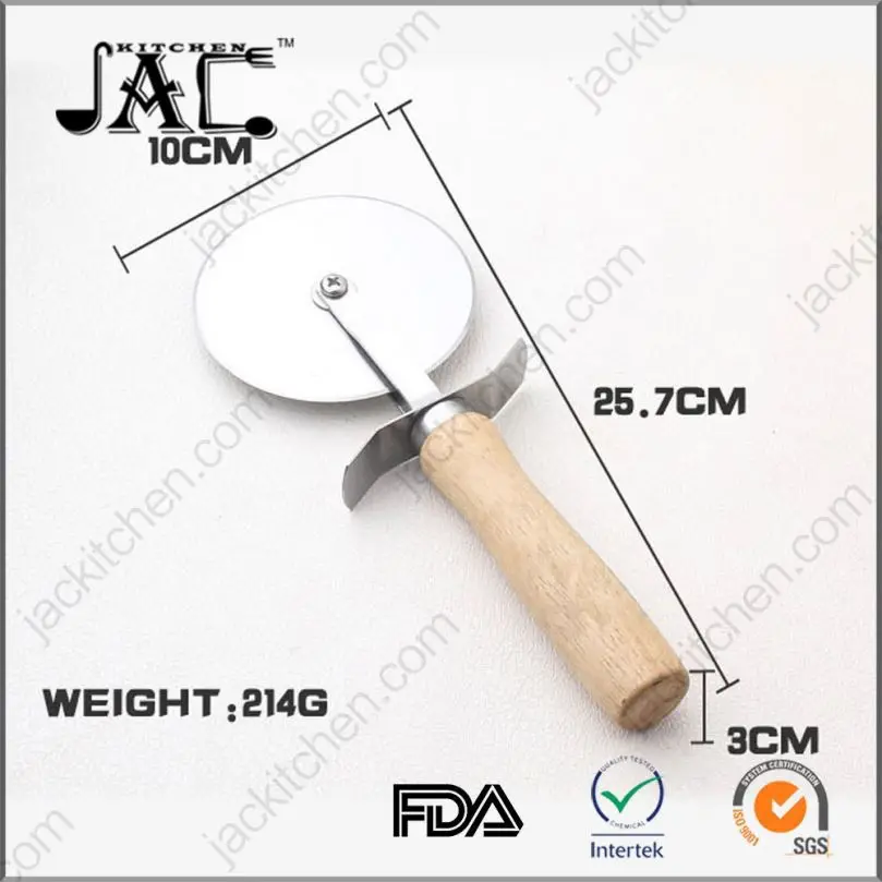 Safe Stainless Steel Sharp Pizza Cutter Slicer