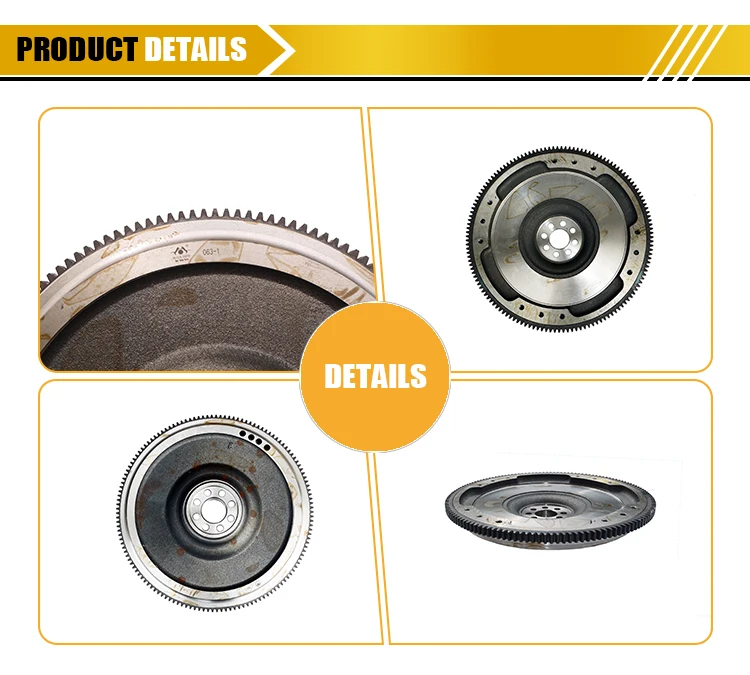 Nnr Nlr Npr 300mm 4jj1 Engine Flywheel 8981480632 For Light Transport