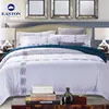 Queen size sheet set 6 piece hotel luxury bed for 7 star hotel ,organic hotel sheets