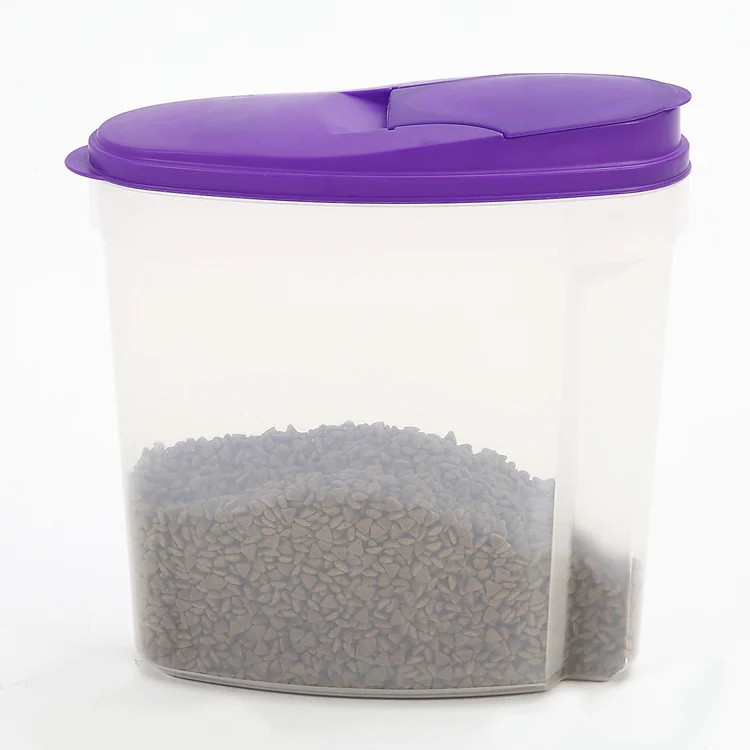 China Factory Price Plastic Dog Pet Food Storage Bucket Pet Food Container With Flip Lid Buy