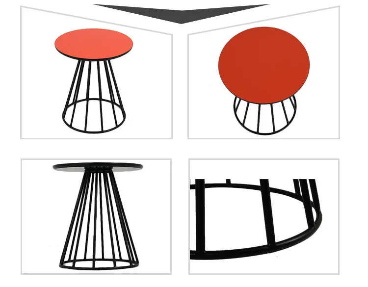 types of round end tables