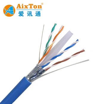 Ftp Cat6 Lan Cable 23awg 0.56mm Bare Copper 305m Roll Price Per Roll ...