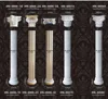 Roman column for building decorative PU material