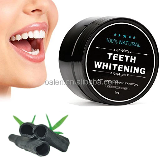 

100% Natural Activated Charcoal Teeth Whitening Bleaching and Tooth Gum Powder