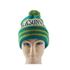 Wholesales warm beanie hats with jacquard for winter