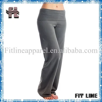 loose fit yoga capris