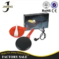 Electric mini crepe maker and hot plate with Red bowl