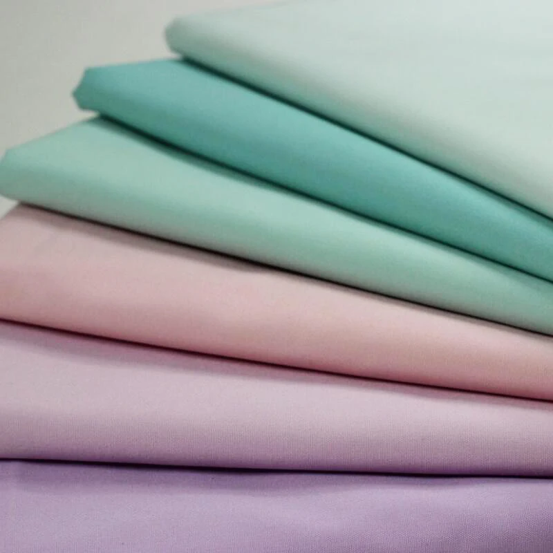 
Wholesale plain color high quality cotton soft India import fabric 