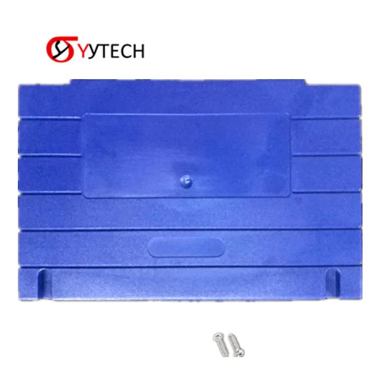 

SYYTECH SFC housing Card case with screws SFC games cover case shell for SNES/SFC, Black