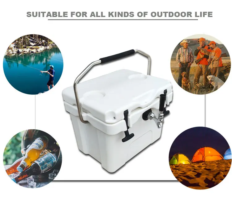 Single Tap And Stainless Steel Coil Beer Coolers Jockey Boxes For Party