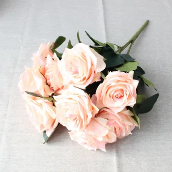 Rose Rouge Couleur Blanche 10 Roses Pour Mariage éternel Bouquet De Fleurs De Gypsophile Design Innovant Buy Bouquet De Fleurs éternelles Gysophile