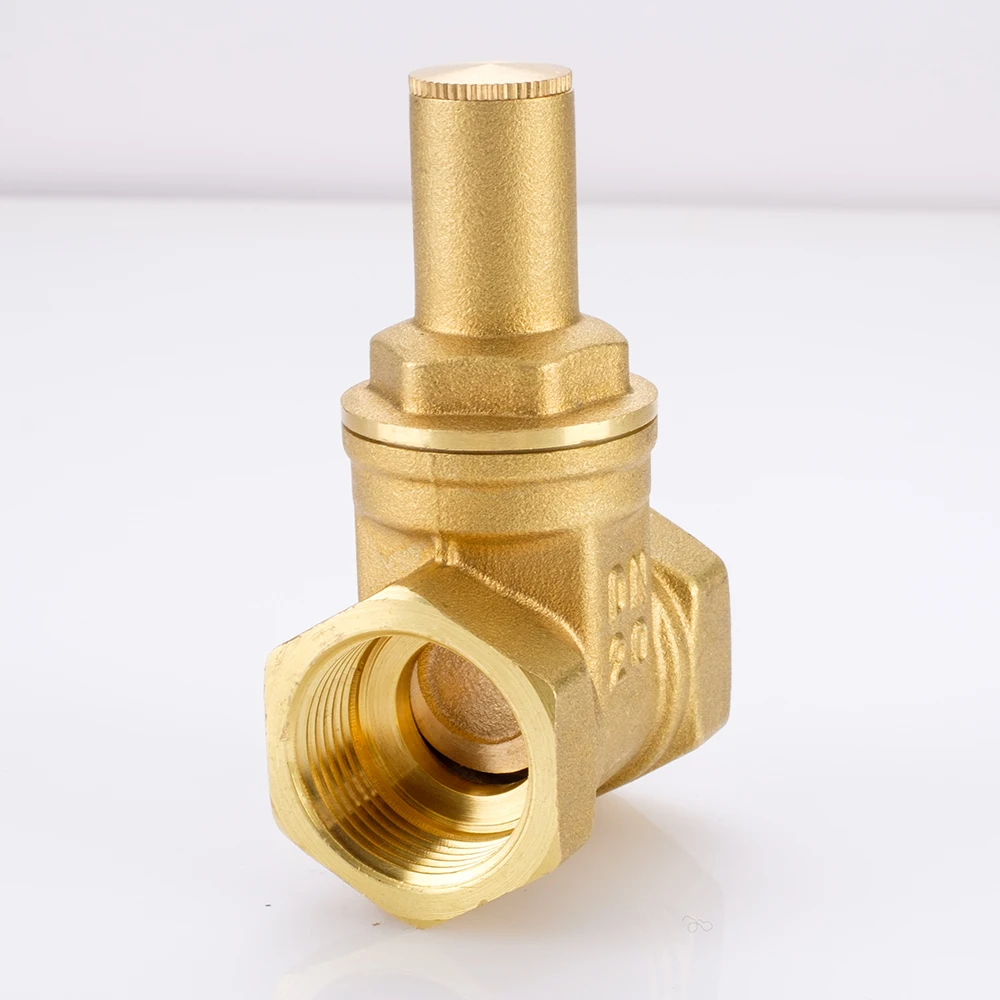 
1-6 inch Forged locking brass gate valve 