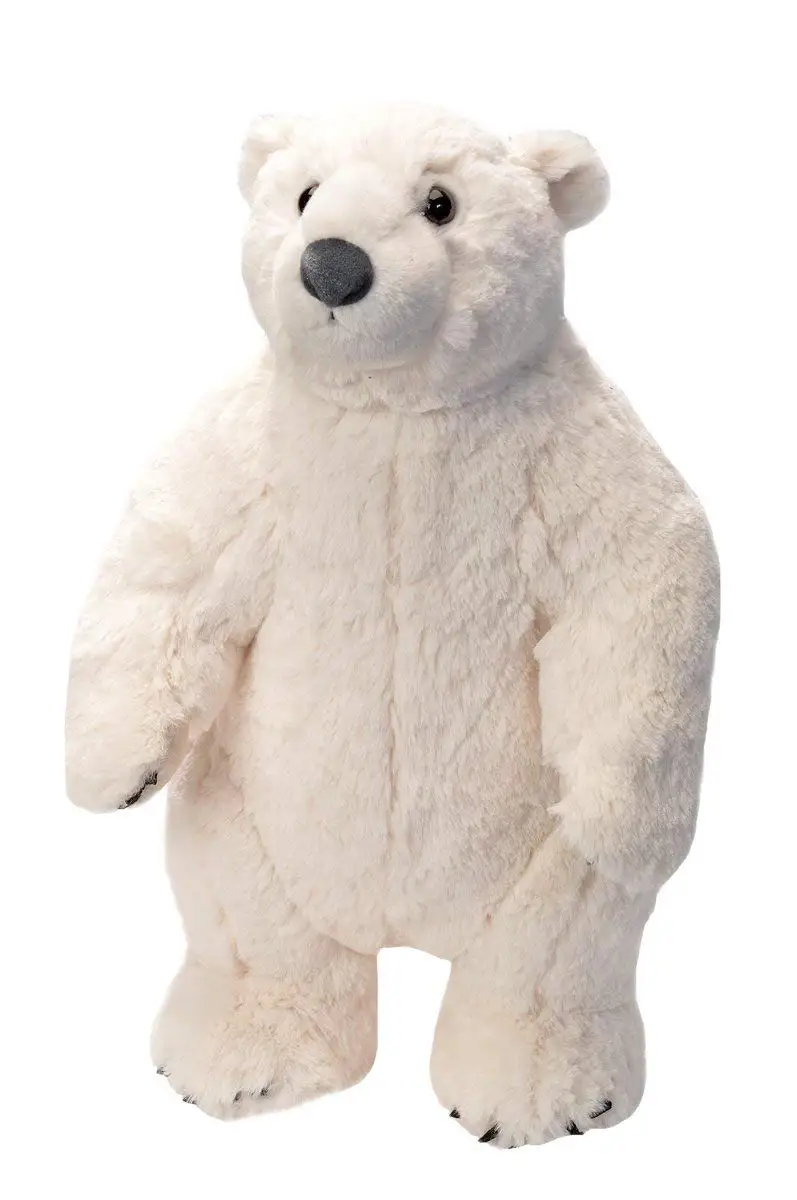 large stuffed polar bear