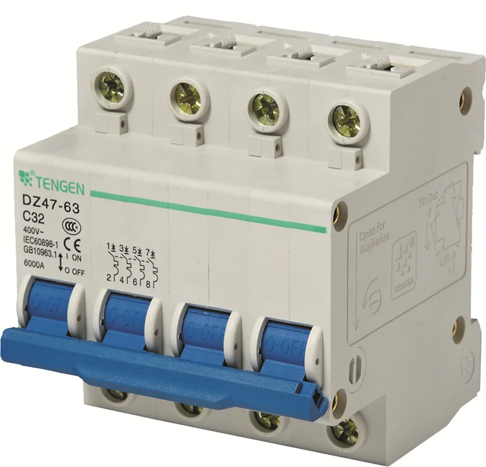 Ce Approved C45 High Quality Mcb Circuit Breaker - Buy Tengen Circuit