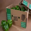 vegetables fruit wax boxes to ship custom size logo and printing