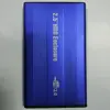 Portable 2.5" USB 2.0 Aluminum External HDD/SDD Hard Disk Drive Enclosure for Data storage