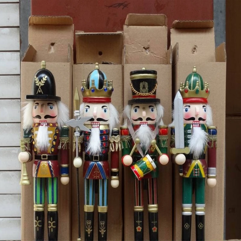 vintage wooden nutcracker