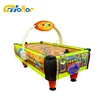 Yellow Color Kids Air Hockey 2 Player Hockey Pool Table Air Hockey Pucks Game Machine for Sale