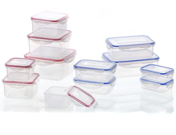 Dinnerware Sets 12 Pieces Microwave Plastic Food Container Airtight ...