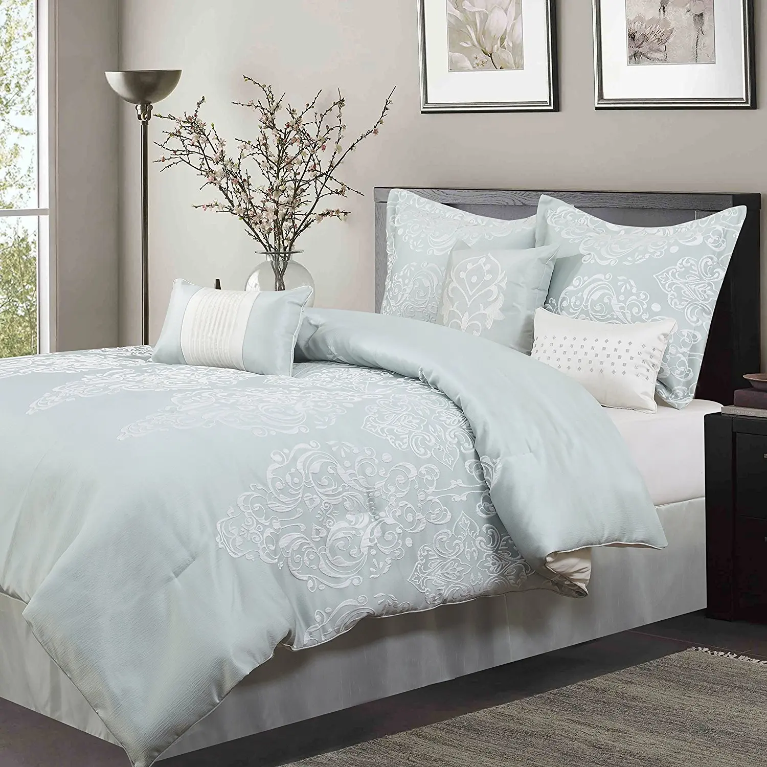 Cheap 7 Piece Jacquard Comforter Set, find 7 Piece Jacquard Comforter