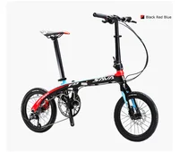 

SAVA Z2 wholesale factory carbon Fork Material 16 inches folding bike