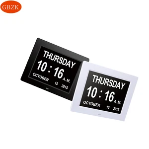 Image of Day Clock- Extra Large Impaired Vision Digital Calendar Clock, Non-Abbreviated Day & Month for Dementia,Alzheimer,Memory Loss