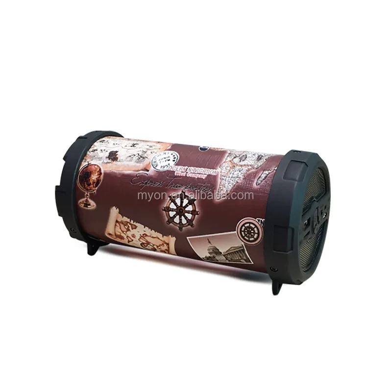 Myon Mini Bazooka Bluetooth Speaker Portable Boombox 2.25inch 1200mAh Rechargeable Battery With USB FM Wireless DJ Home Theatre - ANKUX Tech Co., Ltd