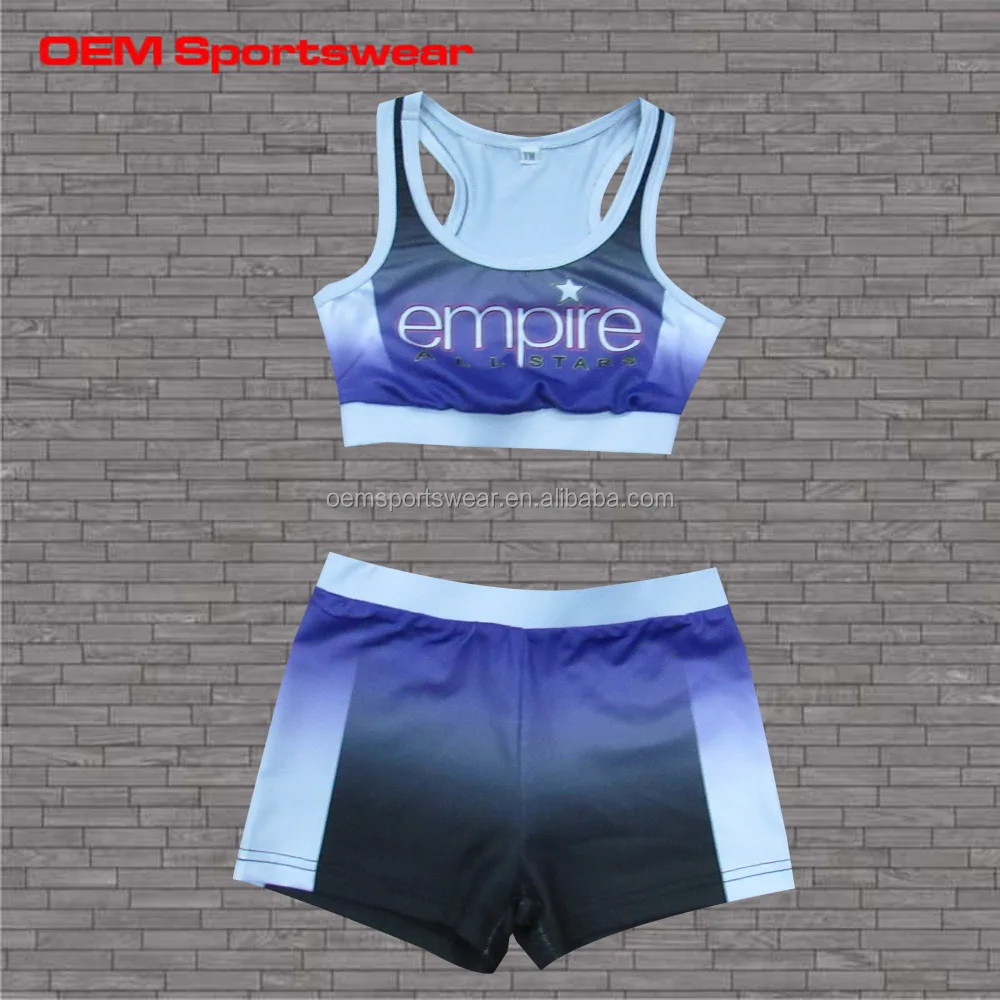 cheerleading sports bra