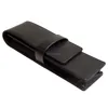 Loose leaf protector leather pen case for gifting purpose